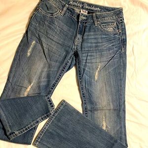 Harley Davidson jeans.  Women’s size 6